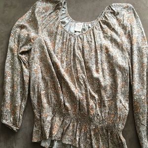 🌸Sale 3 for $10🌸 Faded Glory Peasant Top